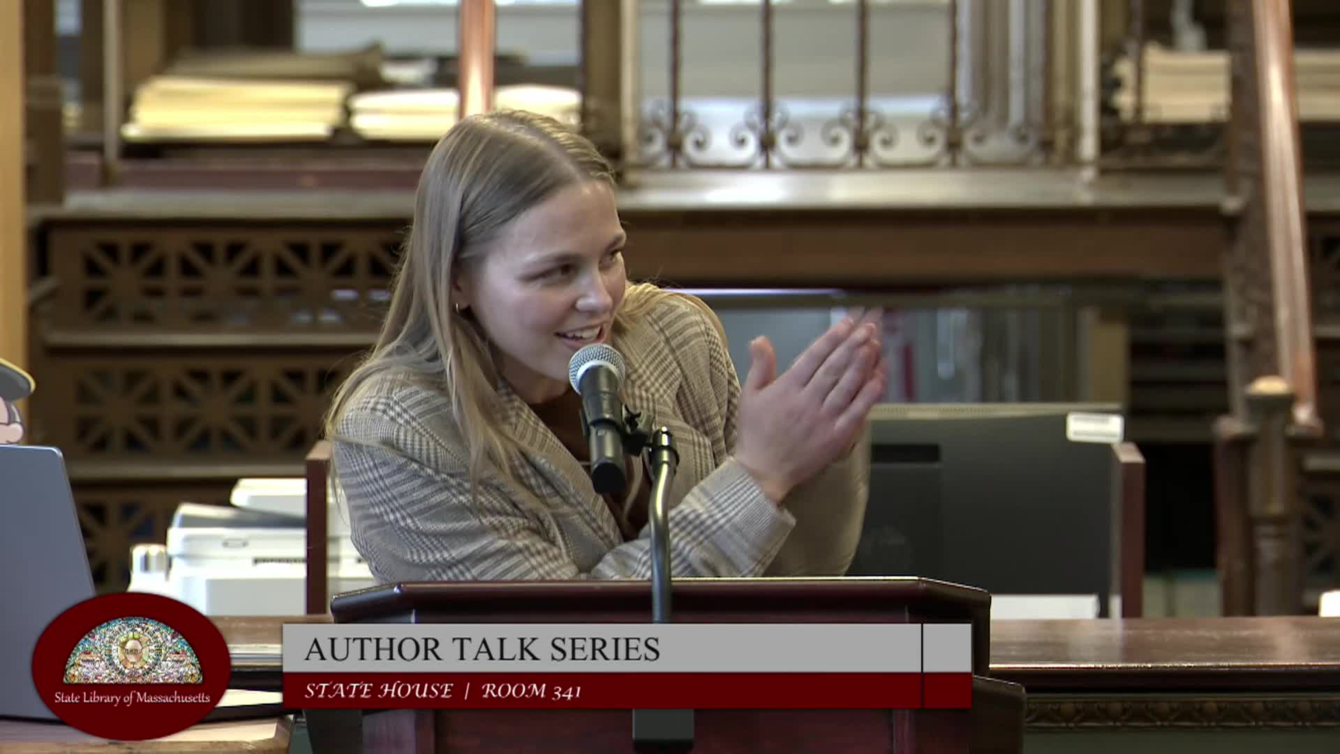 Thumbnail image for MA State Library Author Talk with Susan Wilson