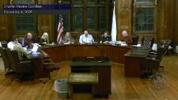 Thumbnail image for Charter Review Committee - December 4, 2025
