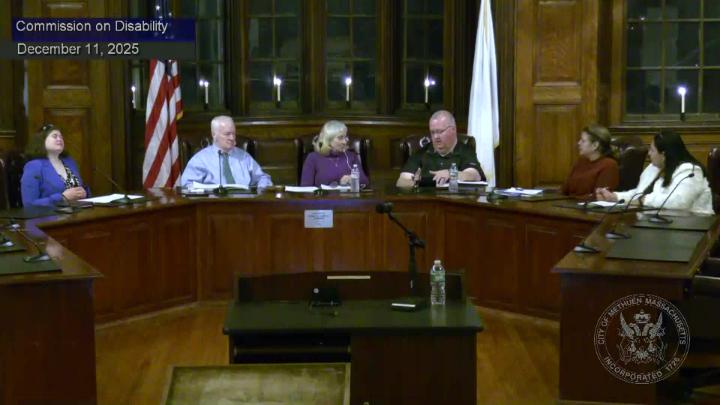Thumbnail image for Methuen Commission On Disability - December 11, 2025