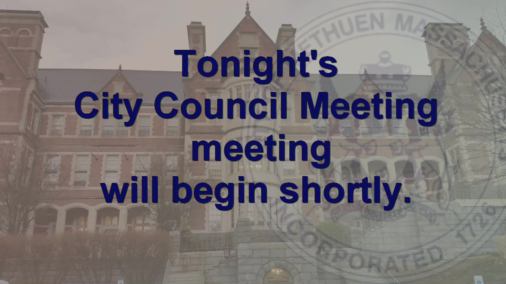 Thumbnail image for City Council Meeting - January 20, 2026
