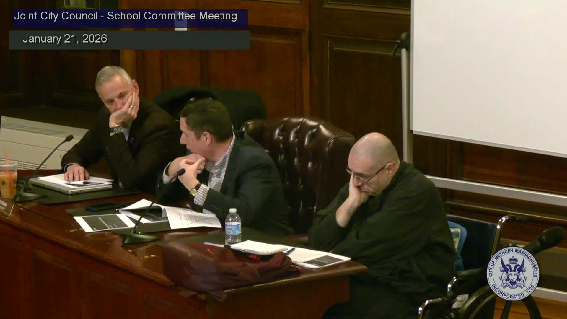 Thumbnail image for City Council and School Committee Joint Meeting - January 21, 2026