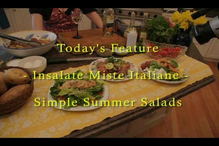 Thumbnail image for La Cuchina Familia - Simple Summer Salads, Insalate Miste Italiane