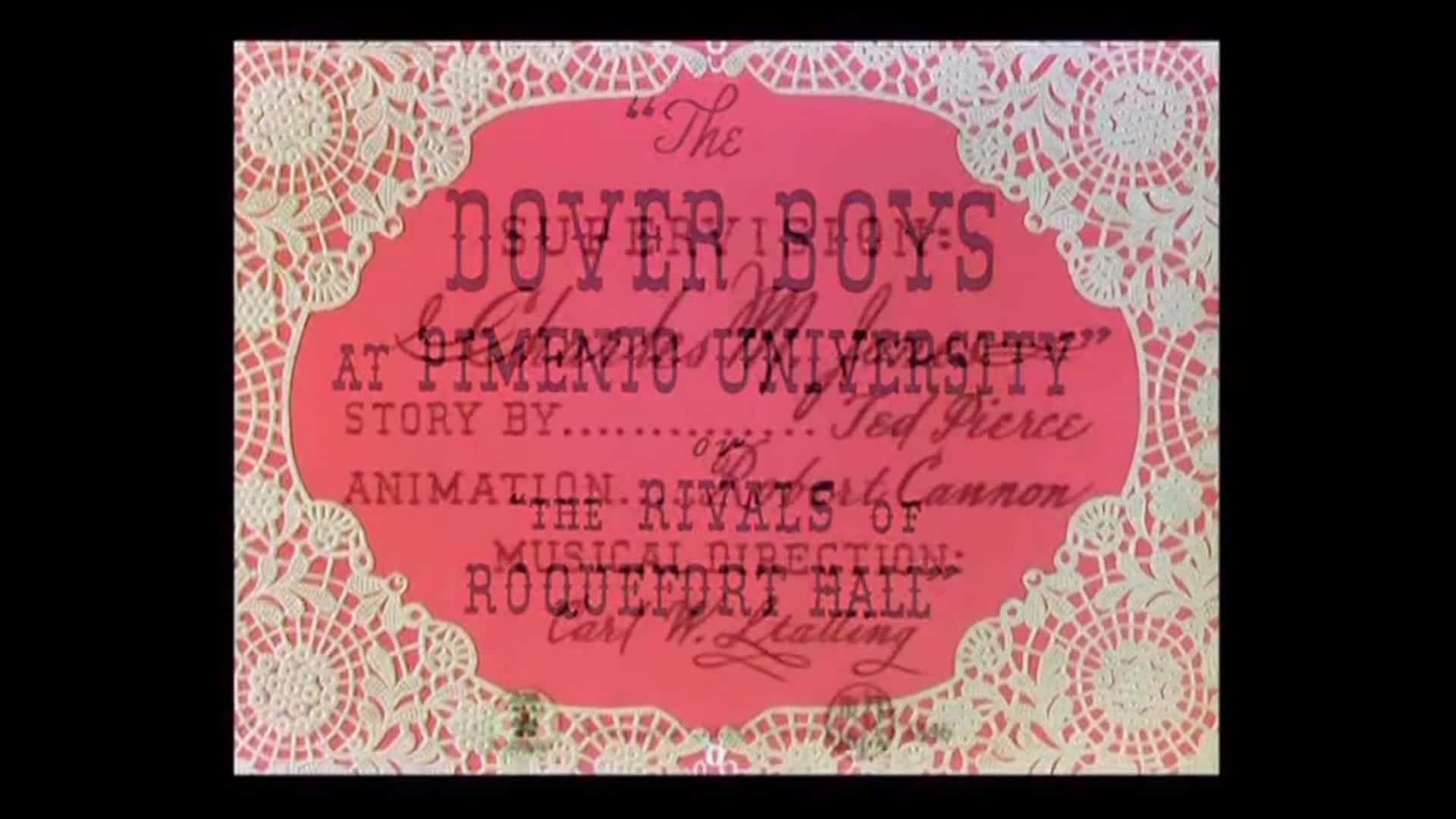 Classic Movie Cinema - The Dover Boys