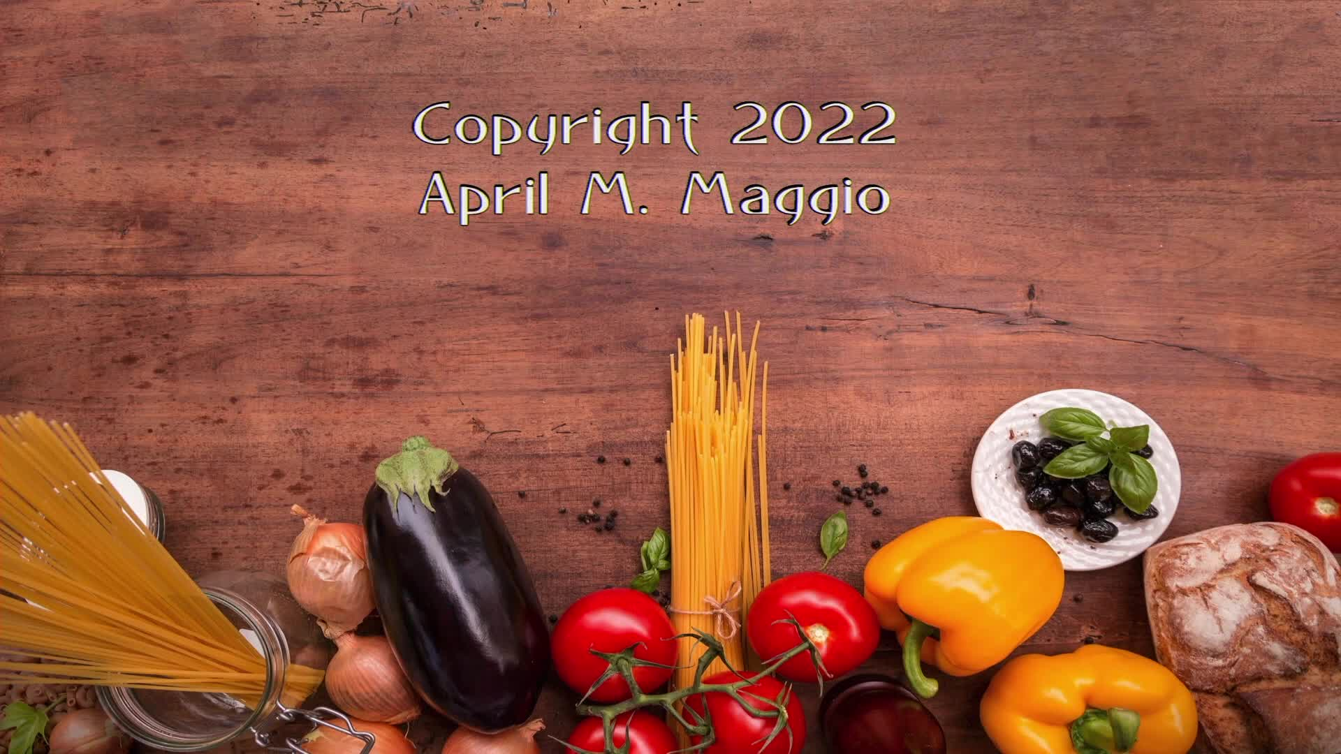 Who's Cooking With April - Nana's Recipes 2022