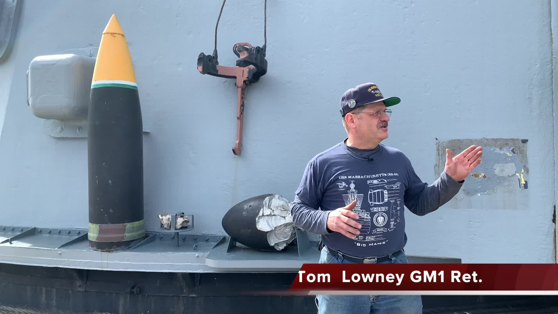 Thumbnail image for Battleship Cove - Inside the History - 16 Inch 45 Mark 6 Turret Part 2